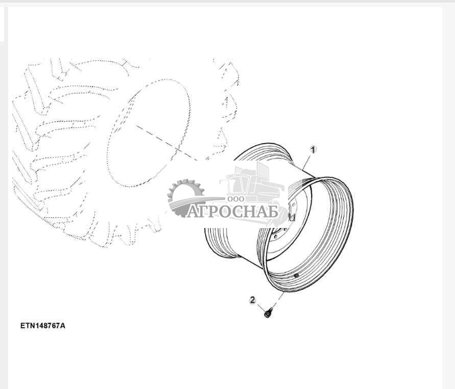 Drive Wheels, TW20B x 32 